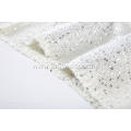 Women's Knitted Sequins Yarn Diamond Necklace Crew Cardigan